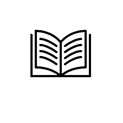 Book icon representing school and exam stress in child counselling